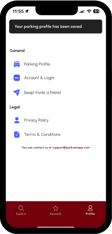 ParkUSC app screenshot