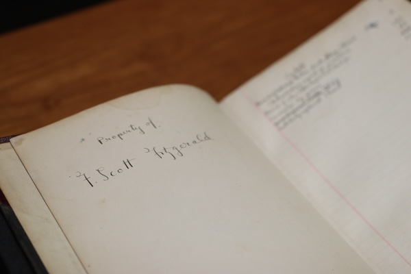 Close up of the Biography of F. Scott Fitzgerald