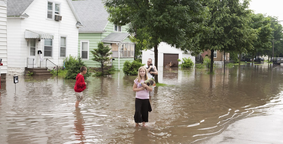 kids flooding