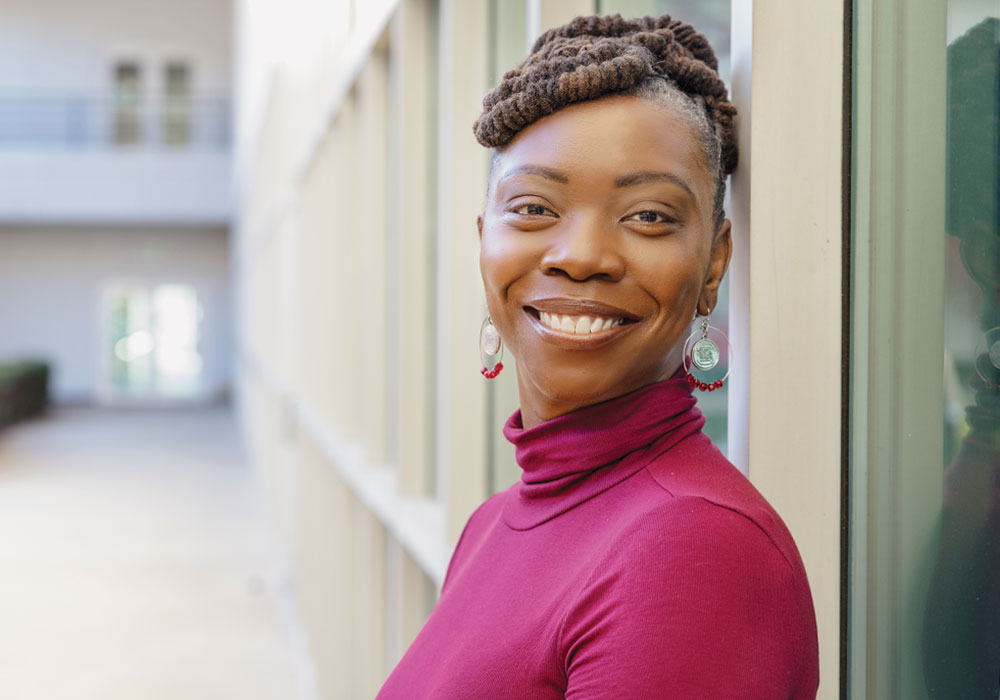 Colishia Dunbar is a rare combination: she possesses the skills of an engineer but the spirit of an extrovert.