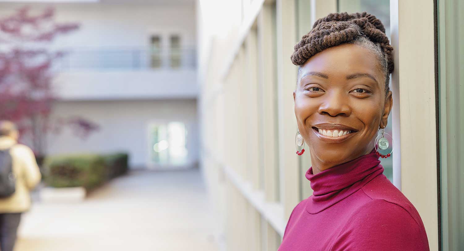 Colishia Dunbar is a rare combination: she possesses the skills of an engineer but the spirit of an extrovert.