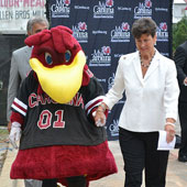 Paula Harper Bethea and Cocky